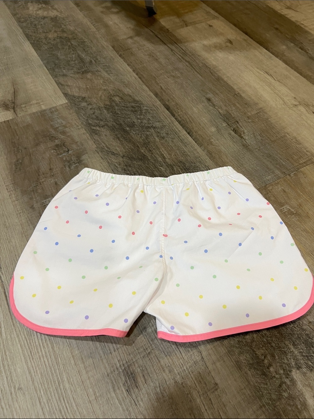 The Beaufort Bonnet Polka Dot Shorts with Pink Trim and Bow size 10 - Picture 2 of 5